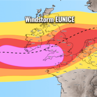 severe weather forecast february 18th 2022 europe