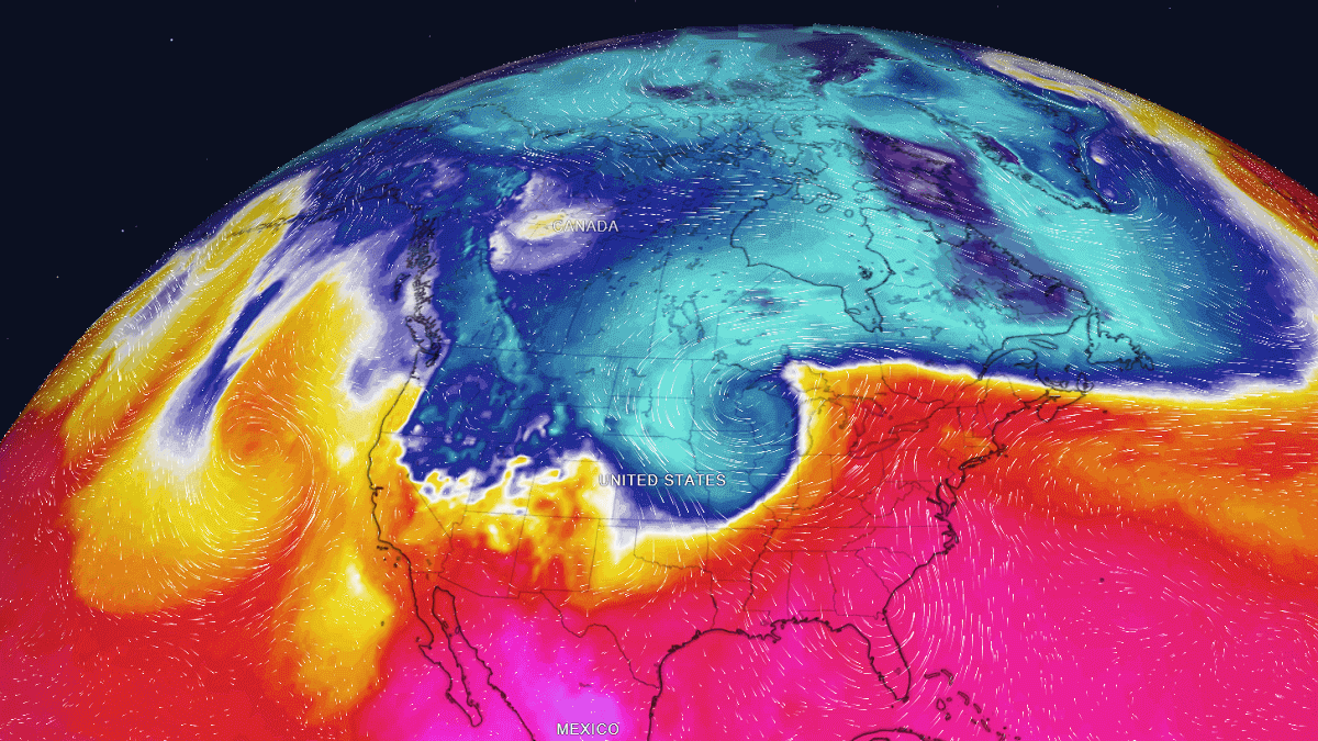 A Major Winter Storm is Forecast to deliver the First Blizzard of the Season and Snow from Canada into the United States this week