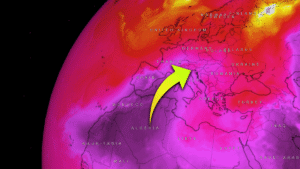 heat dome strongest heatwave summer 2023 europe