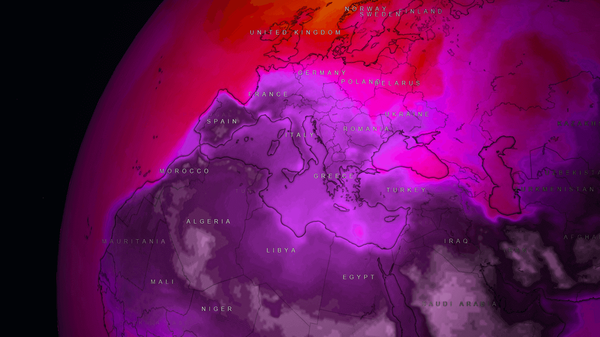 heatwave europe heat dome spain italy greece summer 2023