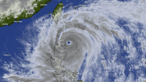 Super Typhoon Doksuri heads for China