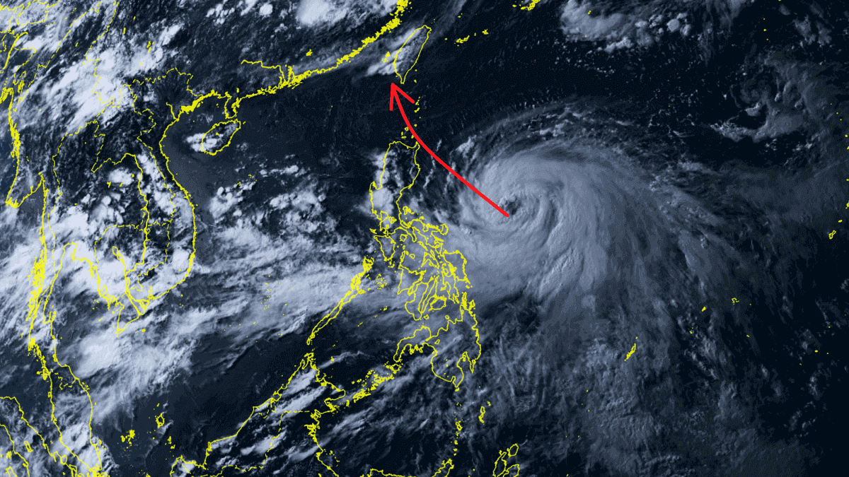 powerful typhoon doksuri severe tropical storm philippines taiwan landfall