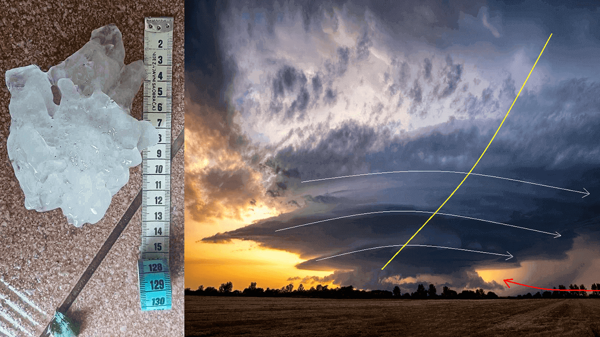 record giant hail severe weather outbreak europe summer 2023