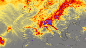 significant severe weather forecast europe heat dome heatwave