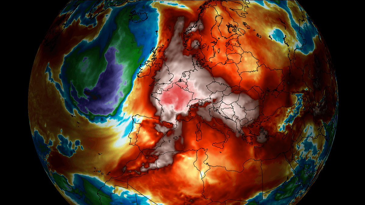 heatwave heat dome august 2024 western europe