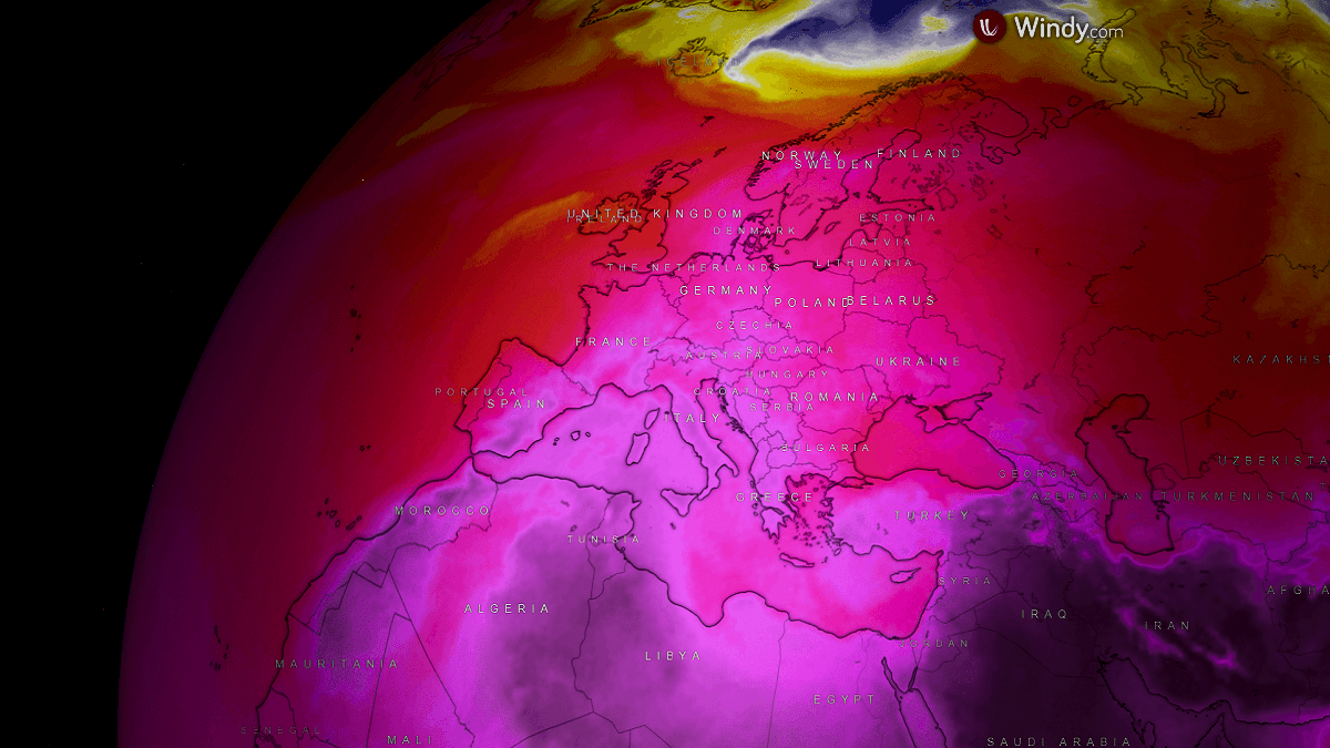historic heatwave heat dome september 2024 europe