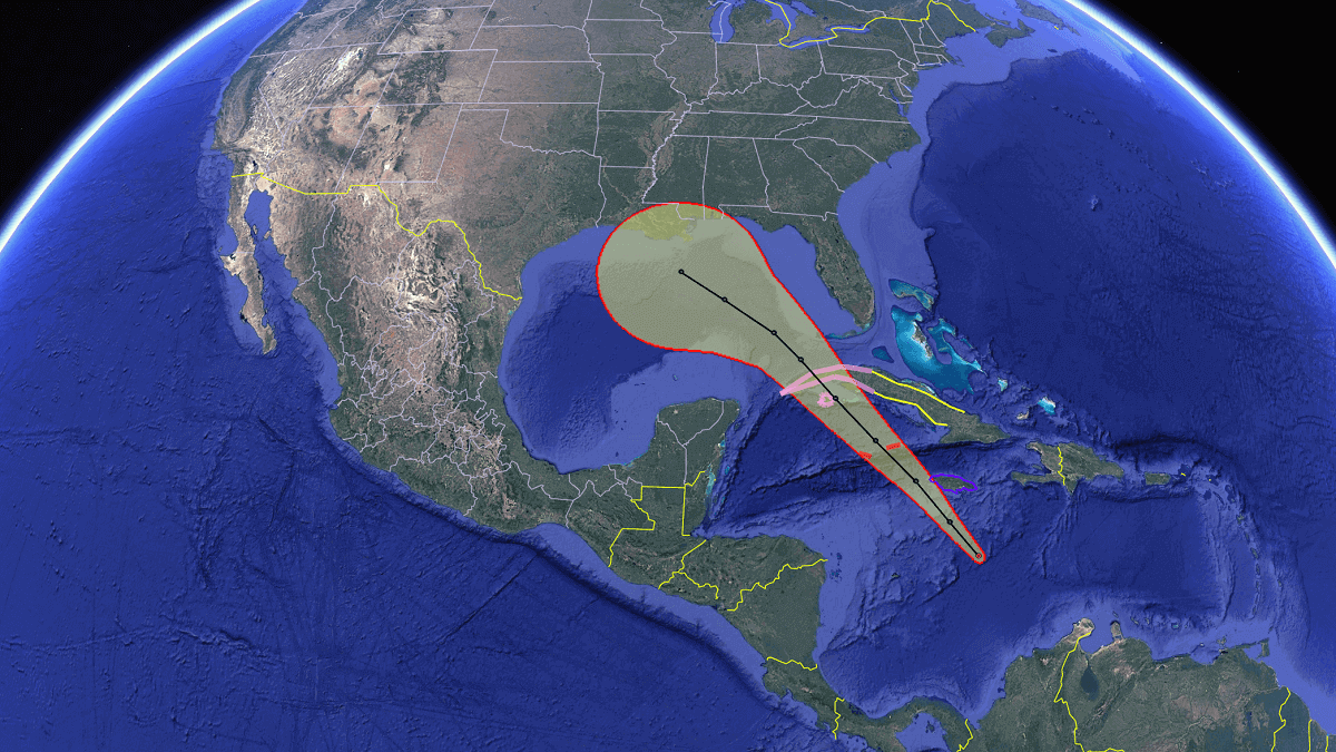 hurricane tracker storm rafael