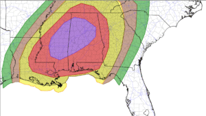 bomb cyclone tornado outbreak southeast united states mississippi alabama