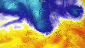 cold wave july august 2025 europe severe weather heatwave