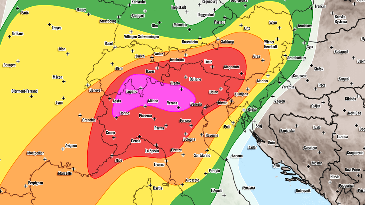 Severe Weather Forecast for Europe