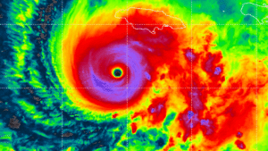 atlantic hurricane season 2025 historic storm melissa category 5 jamaica flooding impact