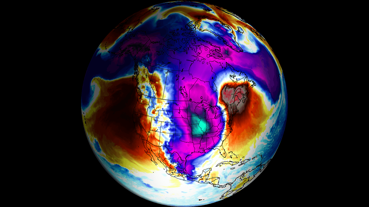 polar vortex lobe winter storm iona snow blizzard united states canada
