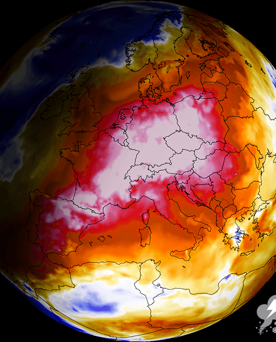 Persistent Heat Dome Expands East: 40&deg;C+ Highs Target Central Europe and the Balkans