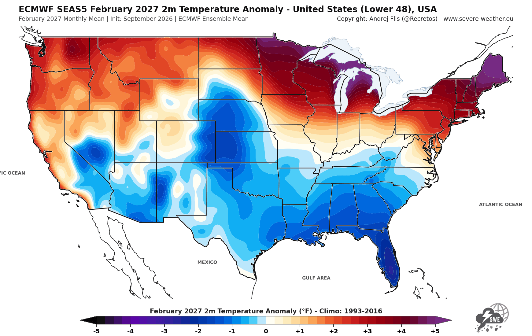 winter-forecast-2026-2027-super-el-nino-ecmwf-february-temperature-anomaly-united-states-canada