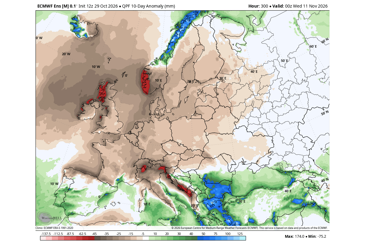 weather-forecast-precipitation-anomaly-early-november-europe-el-nino-jet-stream