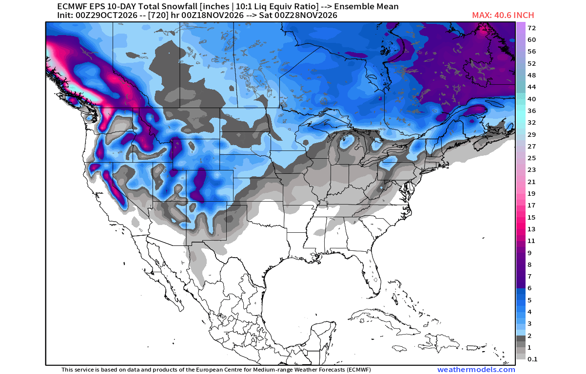 weather-forecast-snowfall-late-november-united-states-ecmwf-canada-el-nino-jet-stream