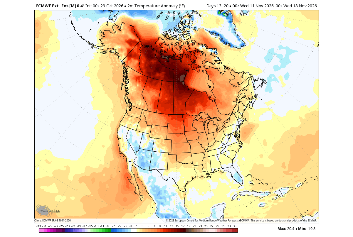 weather-forecast-surface-temperature-united-states-canada-ecmwf-mid-november-10-day-anomaly